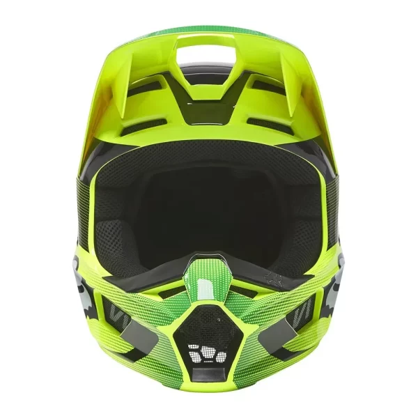 CAPACETE MX FOX V1 RIDL AMARELO FLÚOR MIPS - Image 3