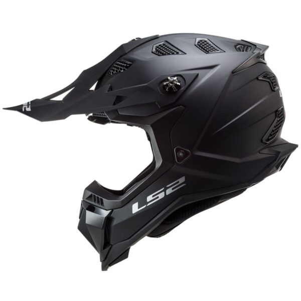 Capacete LS2 MX700 Subverter Evo Monocolor - Preto Fosco - Image 8