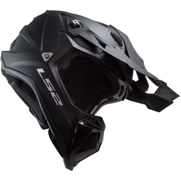 Capacete LS2 MX700 Subverter Evo Monocolor - Preto Fosco - Image 5