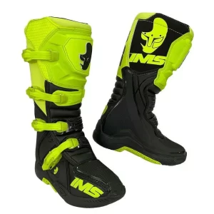 BOTA IMS FACTORY AMARELO FLUOR PRETO