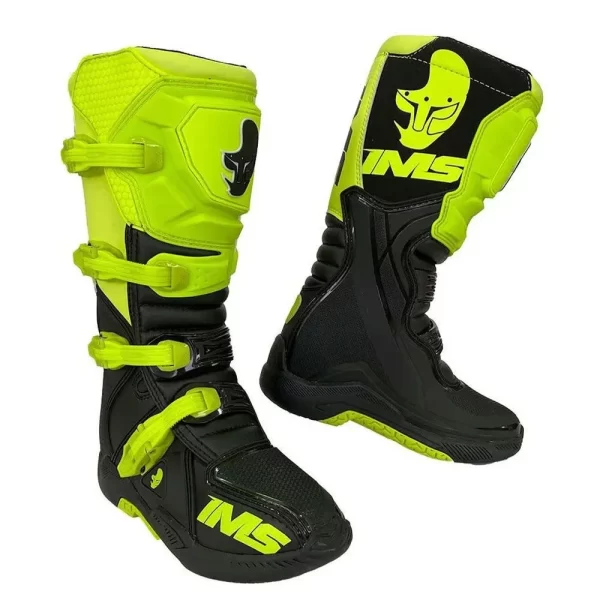 BOTA IMS FACTORY AMARELO FLUOR PRETO