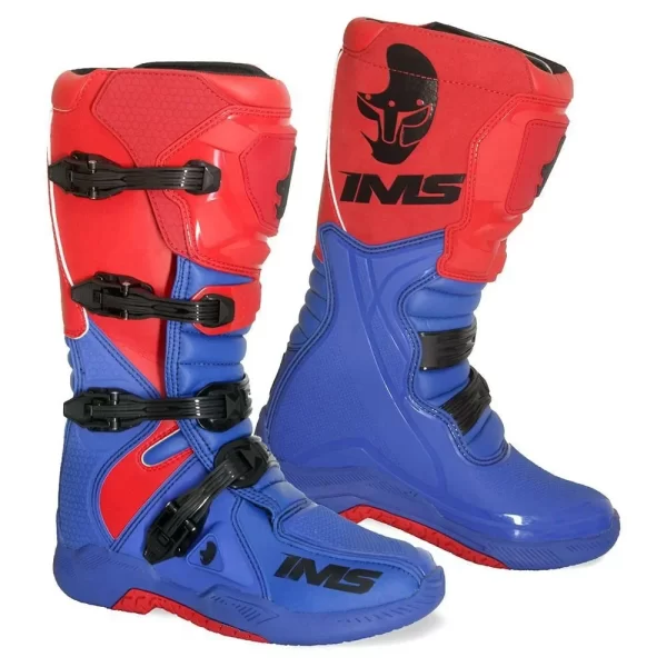 BOTA IMS FACTORY AZUL VERMELHO