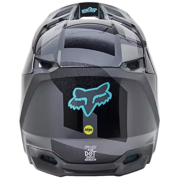 CAPACETE FOX V2 RKANE CINZA AMARELO - Image 5