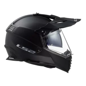 CAPACETE LS2 PIONEER EVO MONOCOLOR PRETO FOSCO