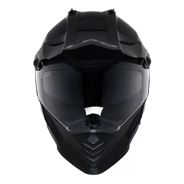 CAPACETE LS2 PIONEER EVO MONOCOLOR PRETO FOSCO - Image 4