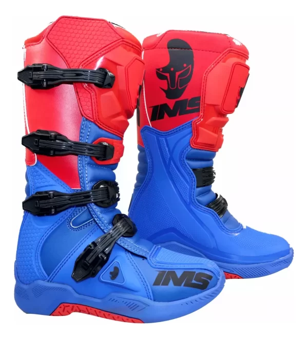 Bota Ims Factory Vermelho/azul
