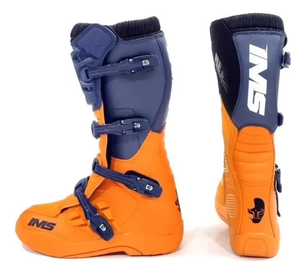 Bota IMS Revolution Azul/Laranja - Image 3