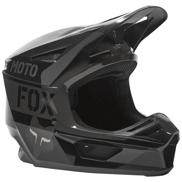 CAPACETE MX FOX V2 NOBYL PRETO - Image 2
