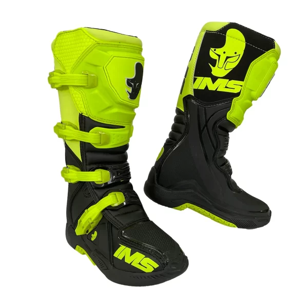 BOTA IMS FACTORY AMARELO FLUOR/PRETO