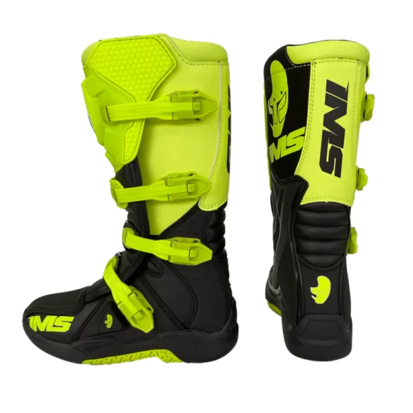 BOTA IMS FACTORY AMARELO FLUOR/PRETO - Image 2
