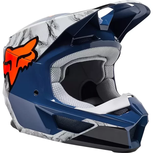 CAPACETE FOX V1 MIPS KARRERA PRETO AZUL - Image 2