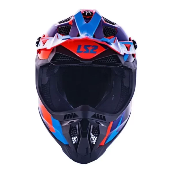 CAPACETE LS2 SUBVERTER EVO NIMBLE LARANJA/AZUL - Image 6